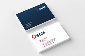 SGM business card